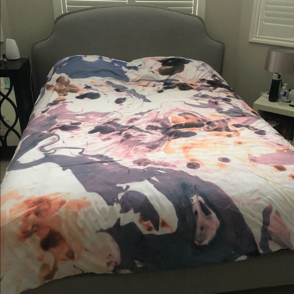 Urban Outfitters Watercolor Duvet Cover